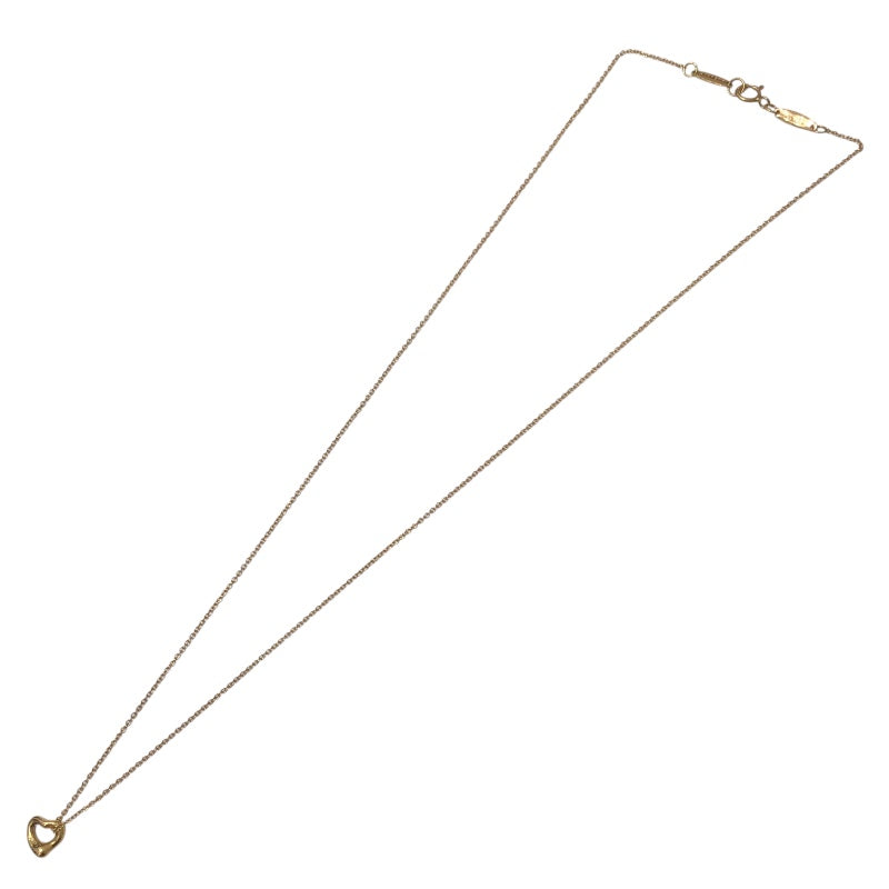 ティファニー TIFFANY＆CO オープンハートネックレス Au750 ジュエリー