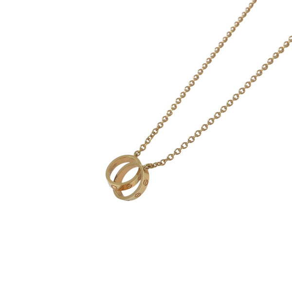 カルティエ Cartier ベビーラブネックレス K18ピンクゴールド カルティエ Cartier ベビーラブネックレス K18ピンクゴールド