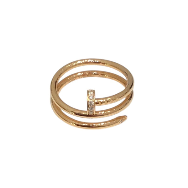 カルティエ Cartier ジュストアンクルダイヤリングSM Au750　ダイヤモンド ジュエリー
