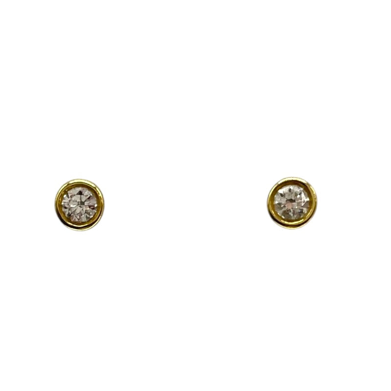 ティファニー TIFFANY＆CO バイザヤード　ピアス D0.16ct ゴールド Au750/ダイヤモンド ダイヤモンド ジュエリー