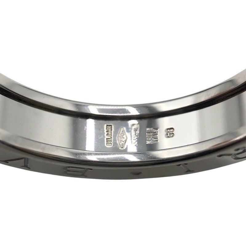 ブルガリ BVLGARI ビーゼロワンリング1バンド（XS） K18ホワイトゴールド ジュエリー