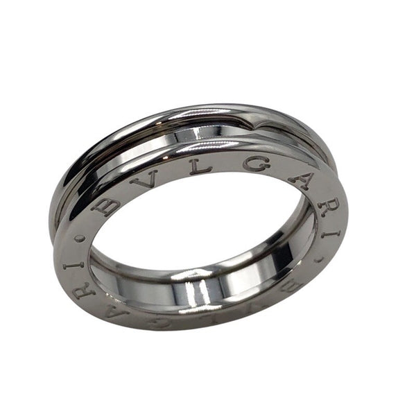 ブルガリ BVLGARI ビーゼロワンリング1バンド（XS） K18ホワイトゴールド ジュエリー