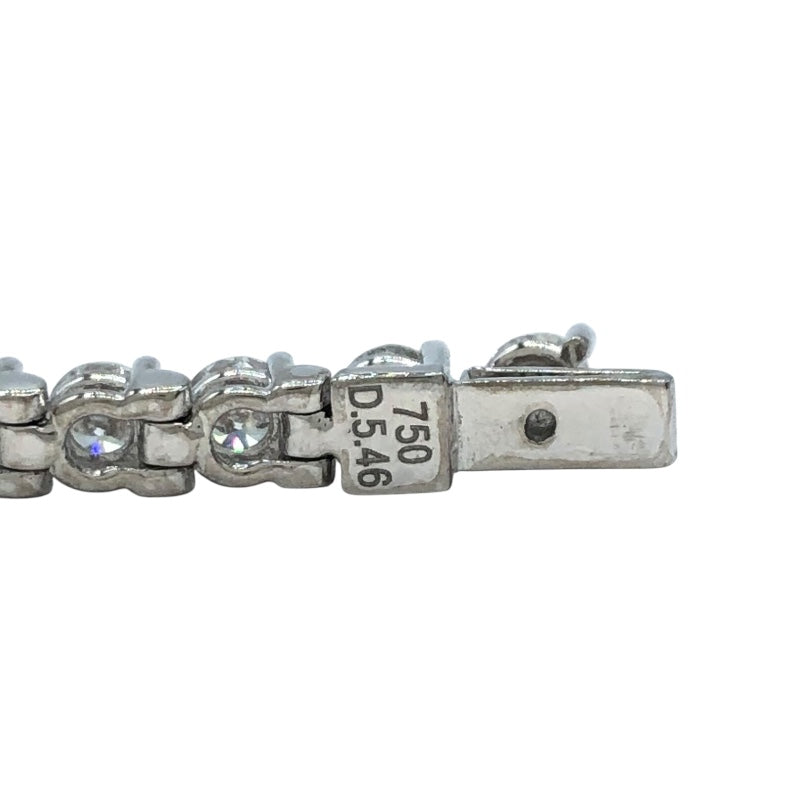 ダイヤモンドブレスレット K18WG ジュエリー