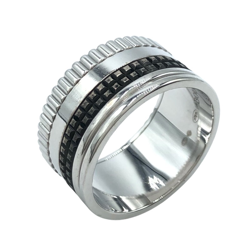 ブシュロン BOUCHERON キャトルブラック ラージ リング K18WG/ブラックPVD ジュエリー