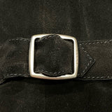 グッチ GUCCI x Bugs Bunny ストーン装飾ヌバックレザーベスト 511929 ブラック レザー メンズ ベスト