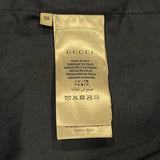グッチ GUCCI x Bugs Bunny ストーン装飾ヌバックレザーベスト 511929 ブラック レザー メンズ ベスト