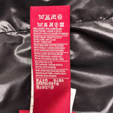 モンクレールガムルージュ MONCLER GAMME ROUGE リボン装飾ダウンジャケット ナイロン レディース ダウンジャケット