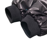 モンクレールガムルージュ MONCLER GAMME ROUGE リボン装飾ダウンジャケット ナイロン レディース ダウンジャケット