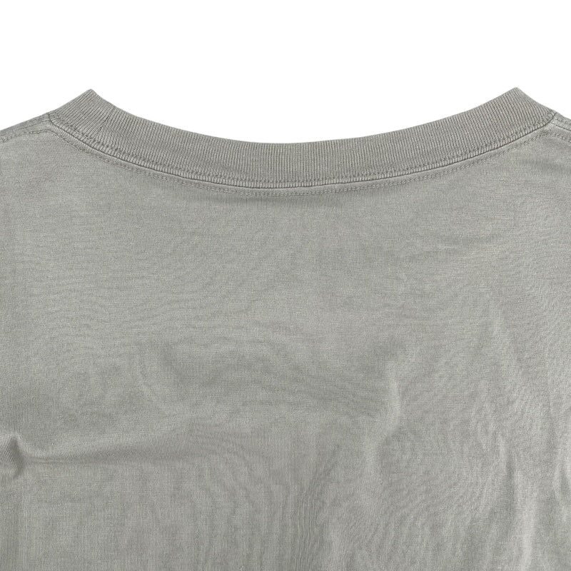クリスチャン・ディオール Christian Dior ダイヤモンドロゴ刺繍Tシャツ 393J696H0677 カーキ コットン メンズ 半袖Ｔシャツ