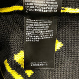 バレンシアガ BALENCIAGA ロゴ総柄 ルーズフィットニットセーター イエロー コットン メンズ セーター