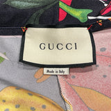 グッチ GUCCI 総柄レギンスパンツ ブラック ナイロン メンズ パンツ