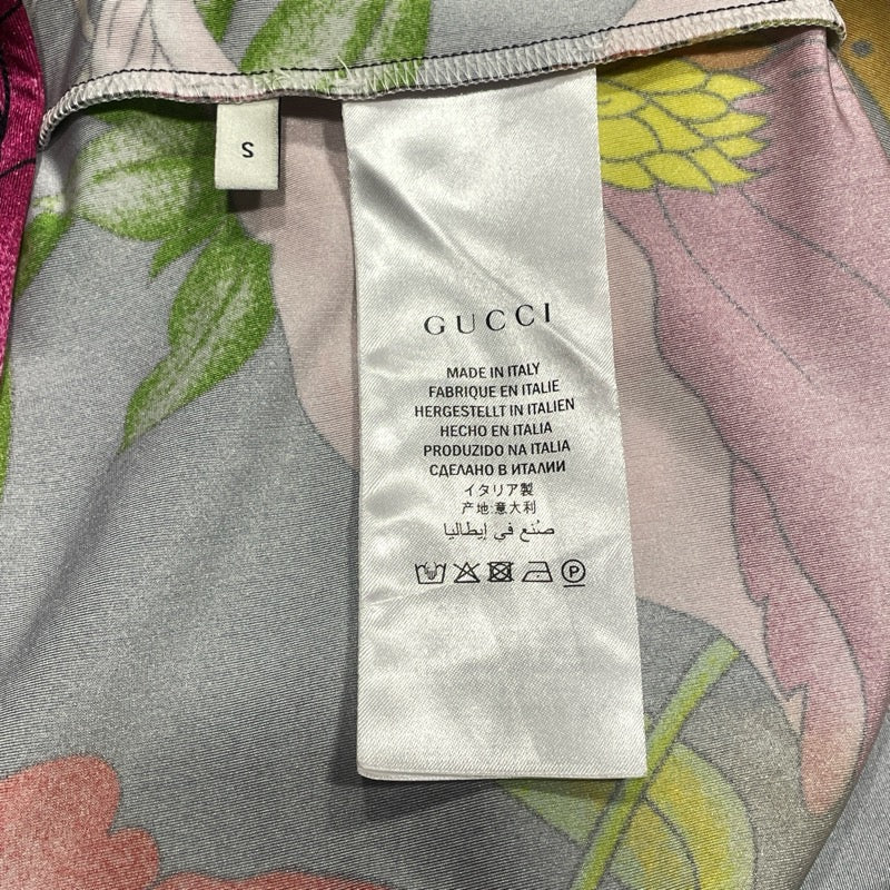 グッチ GUCCI 総柄レギンスパンツ ブラック ナイロン メンズ パンツ