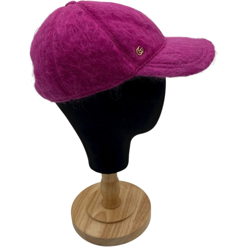 グッチ GUCCI GGマーモントニットキャップ 729349 パープル モヘヤ レディース その他ファッション雑貨