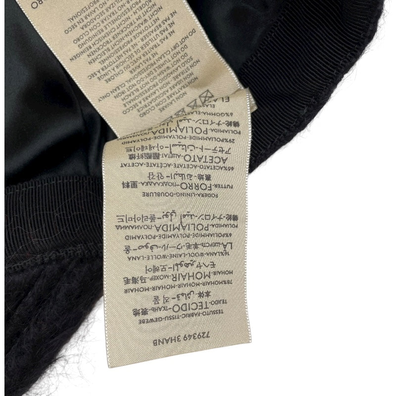 グッチ GUCCI GGマーモントベースボールキャップ 729349 ブラック ナイロン レディース その他ファッション雑貨