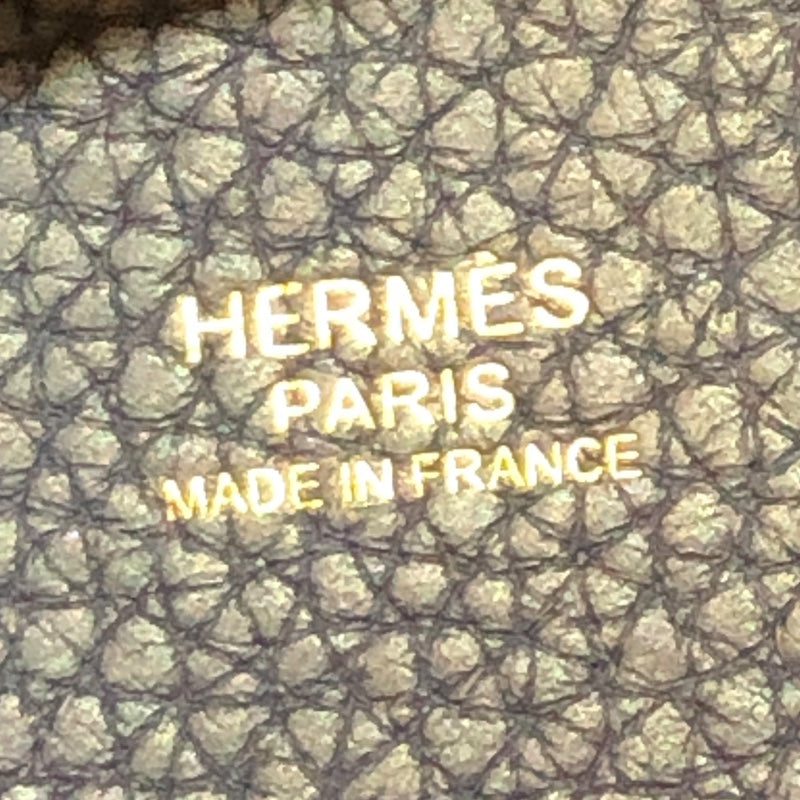 エルメス HERMES ピコタンロックPM 鍵欠品 D刻印(2019年製) ブルーアンクル ゴールド金具 トリヨン レディース ハンドバッグ