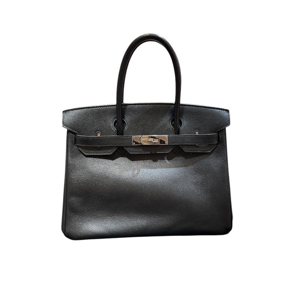 エルメス HERMES バーキン30 □K刻 エプソン レディース ハンドバッグ