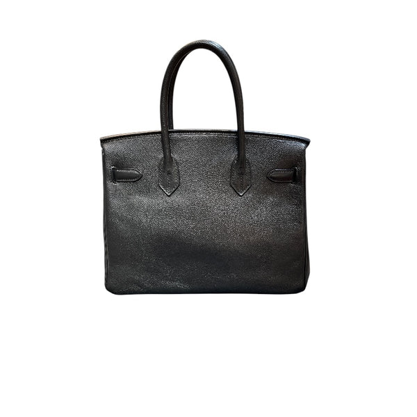 エルメス HERMES バーキン30 □K刻 エプソン レディース ハンドバッグ