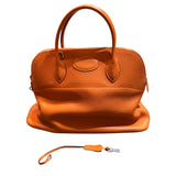 エルメス HERMES ボリード35 ストラップ・カデナ欠品 □M刻 オレンジ シルバー金具 トリヨンクレマンス レディース ハンドバッグ