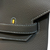 エルメス HERMES バーキン35 X刻 エトゥープ ゴールド金具 トゴ レディース ハンドバッグ