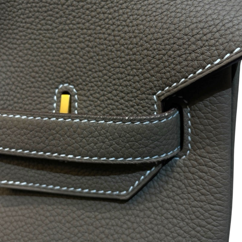 エルメス HERMES バーキン35 X刻 エトゥープ ゴールド金具 トゴ レディース ハンドバッグ