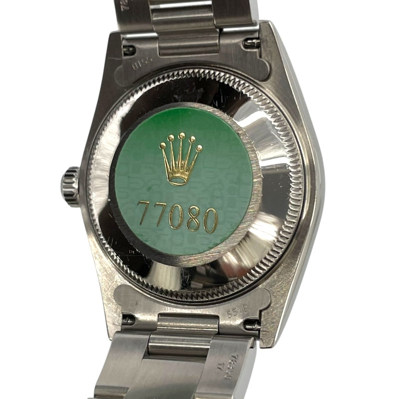 ロレックス ROLEX オイスターパーペチュアル 77080 SS 自動巻き ロレックス ROLEX オイスターパーペチュアル 77080 ブルー SS