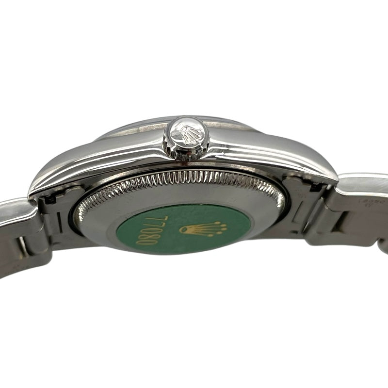 ロレックス ROLEX オイスターパーペチュアル 77080 SS 自動巻き ロレックス ROLEX オイスターパーペチュアル 77080 ブルー SS