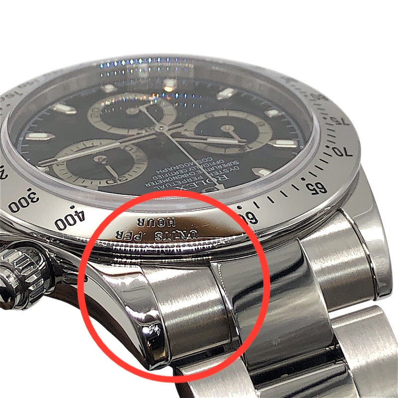 ロレックス ROLEX デイトナ 116520 ステンレススチール メンズ 腕時計
