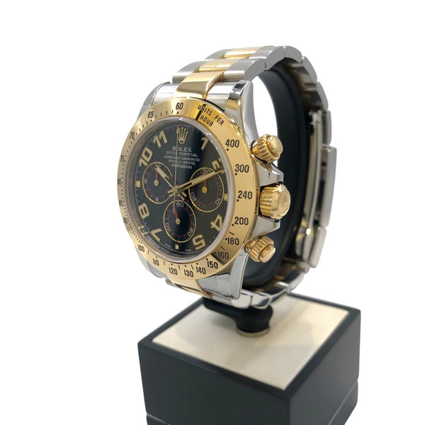 ロレックス ROLEX デイトナ 116523 ネイビー K18/SS メンズ 腕時計