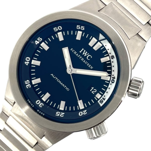インターナショナルウォッチカンパニー IWC アクアタイマー  オートマティック IW354805 ブラック SS メンズ 腕時計
