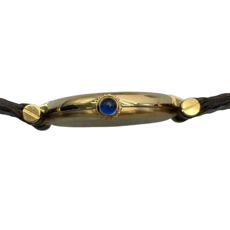 カルティエ Cartier マストヴァンドームヴェルメイユ 590003 アイボリー SV/GF レディース 腕時計