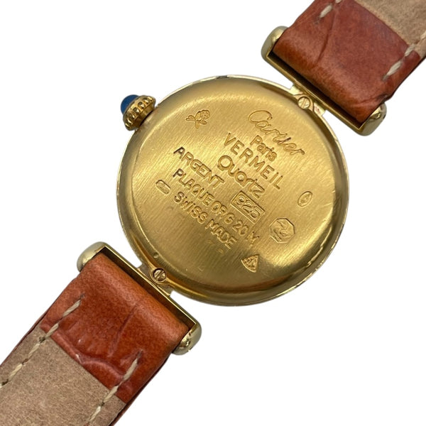 カルティエ Cartier マストコリゼ 590002 ゴールド SV/GF レディース 腕時計