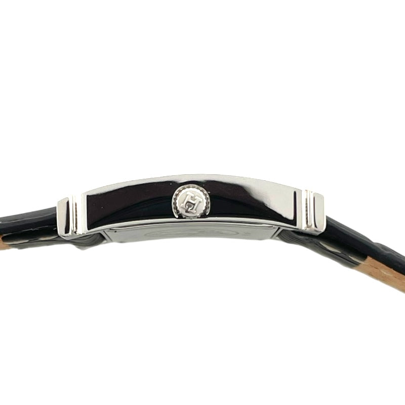 エルメス HERMES Hウォッチ HH1.210 ブルー SS クオーツ レディース 腕時計