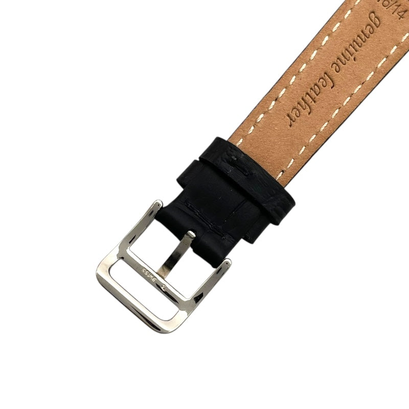 エルメス HERMES Hウォッチ HH1.210 ブルー SS クオーツ レディース 腕時計