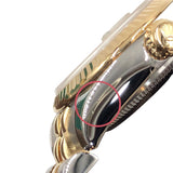 ロレックス ROLEX デイトジャスト26 ホワイトシェル ステンレススチール ステンレススチール×イエローゴールド レディース 腕時計