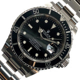 ロレックス ROLEX サブマリーナ デイト 16610 ブラック×シルバー ステンレススチール メンズ 腕時計