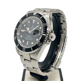 ロレックス ROLEX サブマリーナ デイト 16610 ブラック×シルバー ステンレススチール メンズ 腕時計