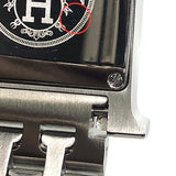 エルメス HERMES Hウォッチ HH1.210 シルバー×ピンク ステンレススチール クオーツ レディース 腕時計