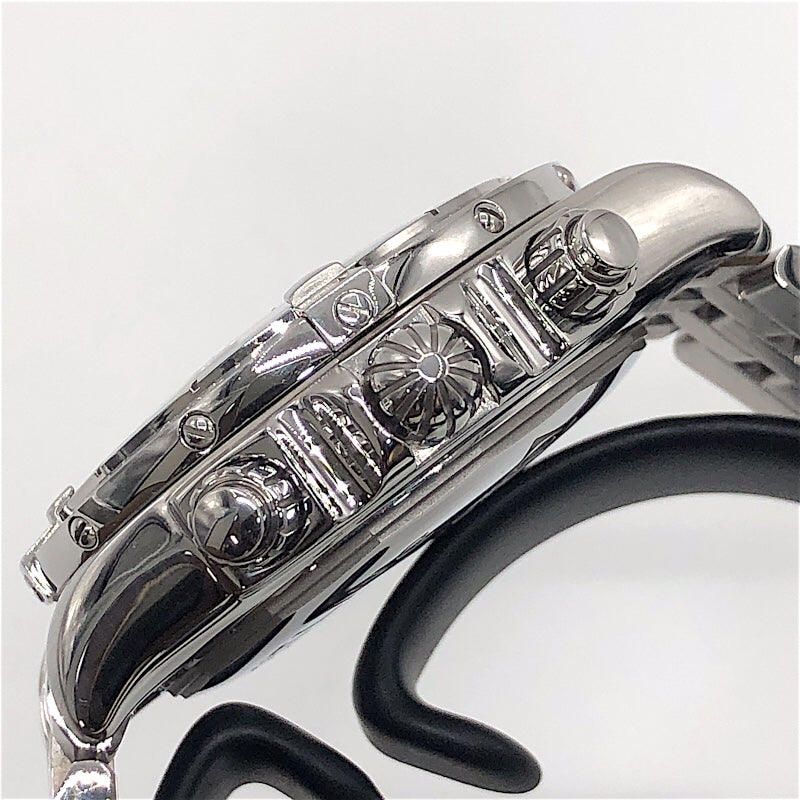 ブライトリング BREITLING クロノマット ブラックバード ビッグデイト A44359 ブラック×シルバー ステンレス メンズ 腕時計