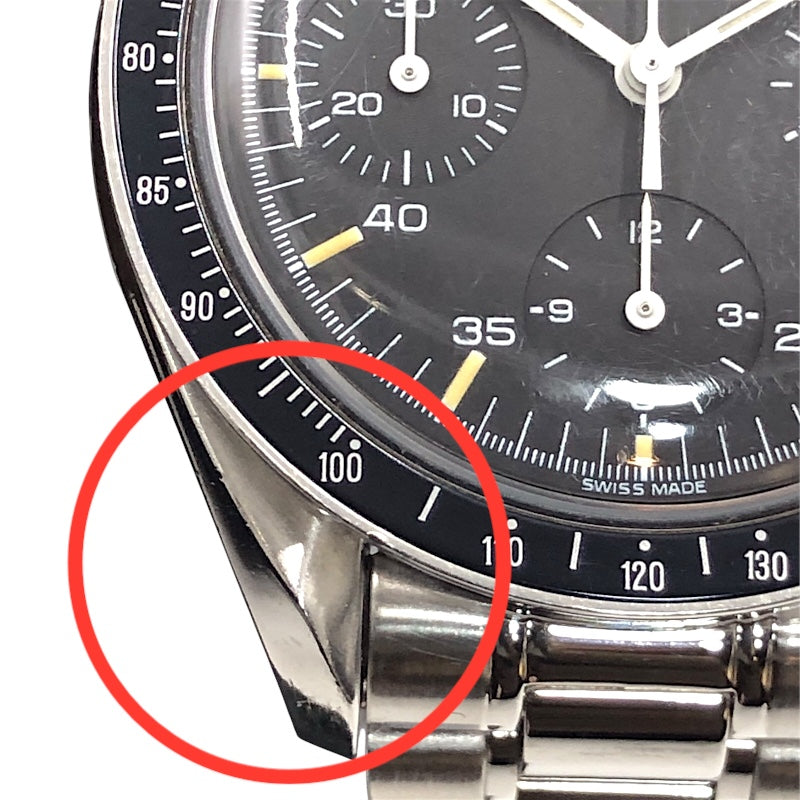 OMEGA オメガ スピードマスター 自動巻き オートマティック 付属品なし オメガ スピードマスターオートマチック種類や特徴！人気の理由