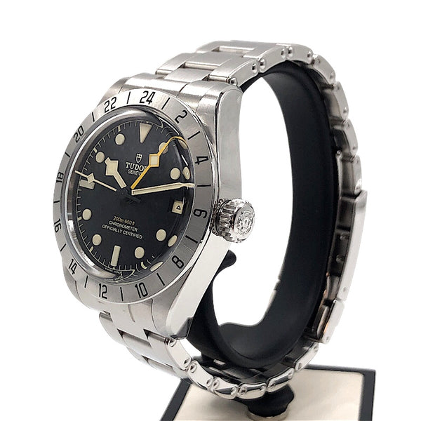 チューダー/チュードル TUDOR ブラックベイ プロ 79470 ブラック×シルバー ステンレス メンズ 腕時計
