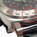 パネライ PANERAI ルミノール クロノグラフ デイライト PAM00250 ブラック SS/純正ベルト メンズ 腕時計