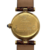 カルティエ Cartier マストヴァンドーム W1002253 アイボリー×ゴールド SV/GF レディース 腕時計