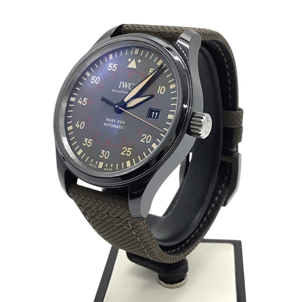 インターナショナルウォッチカンパニー IWC パイロット・ウォッチ・マーク 18  トップガン・ミラマー IW324702 グレー SS/セラミック メンズ 腕時計