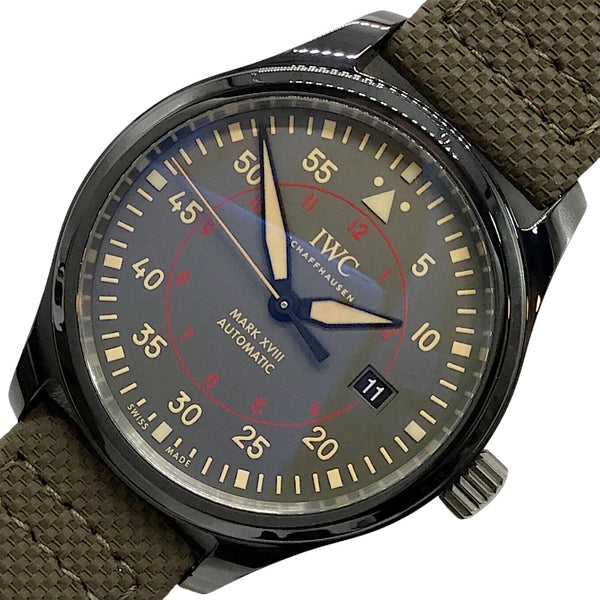 インターナショナルウォッチカンパニー IWC パイロット・ウォッチ・マーク 18  トップガン・ミラマー IW324702 グレー SS/セラミック メンズ 腕時計