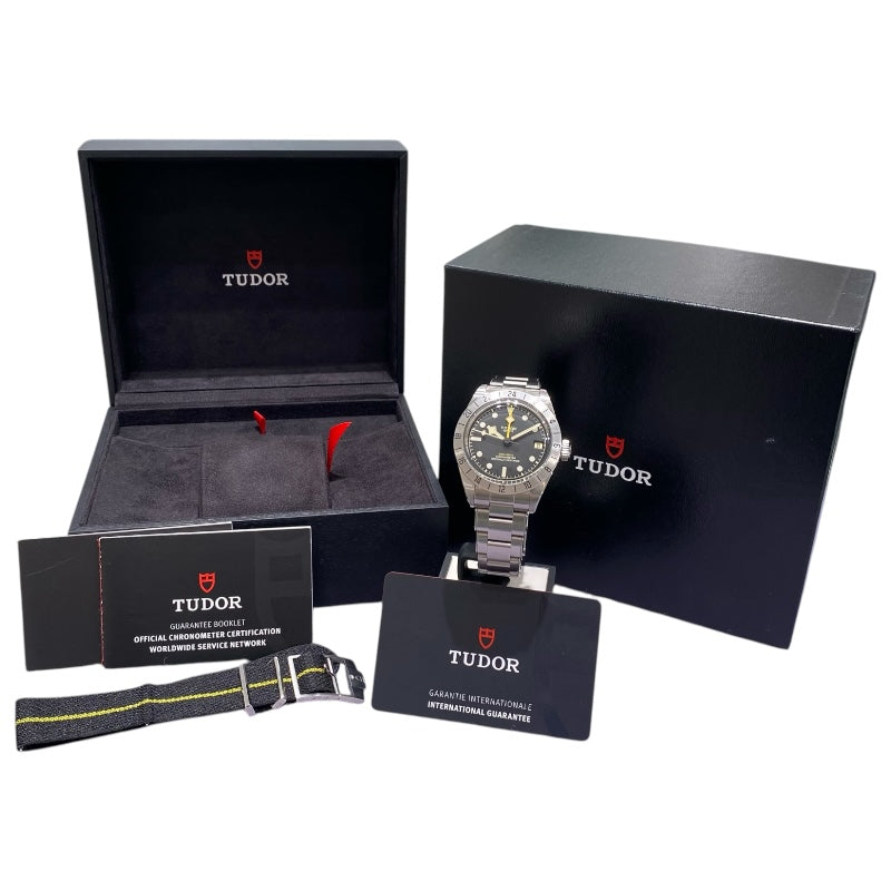 チューダー/チュードル TUDOR ブラックベイプロ 79470 ブラック SS メンズ 腕時計