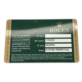 ロレックス ROLEX デイトジャスト36 116234 シルバー WG/SS メンズ 腕時計