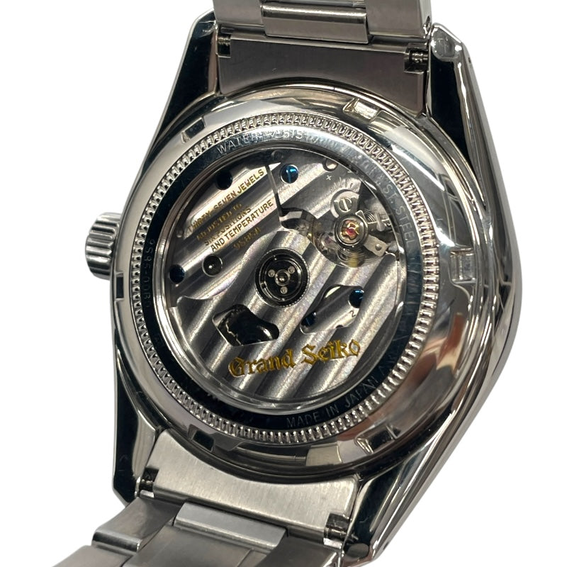 セイコー SEIKO Grand Seiko メカニカル ハイビート 36000 世界200本限定 SBGH003 グリーン SS メンズ 腕時計