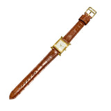 エルメス HERMES Hウォッチ HH1.201 ホワイト GP/SS レディース 腕時計