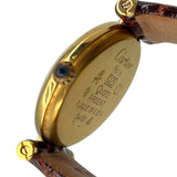 カルティエ Cartier マストヴァンドーム アイボリー SV/GF レディース 腕時計