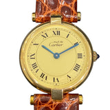 カルティエ Cartier マストヴァンドーム アイボリー SV/GF レディース 腕時計